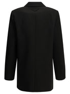 Prada Single-breasted wool blazer - Black