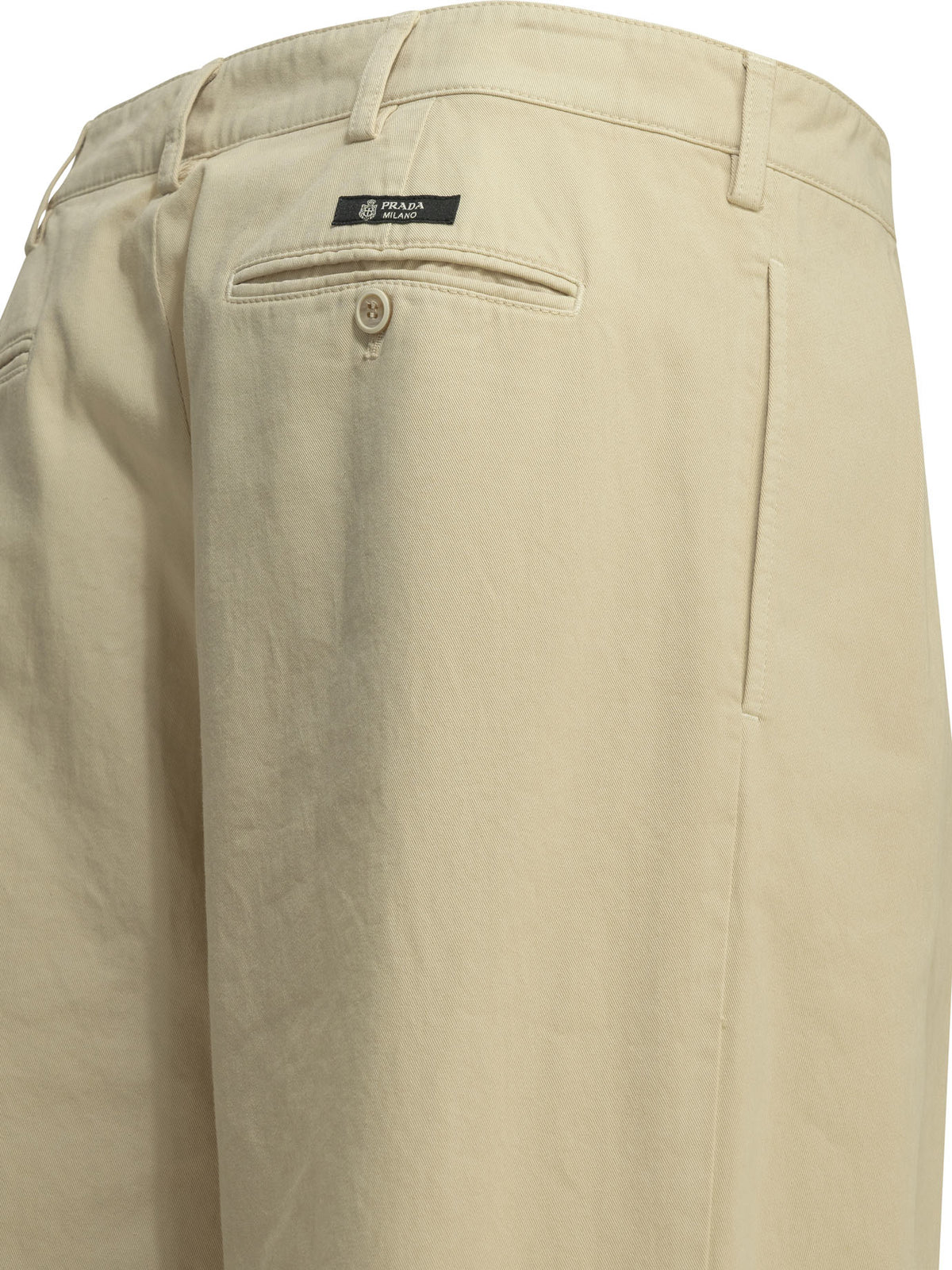 Prada Casual cotton pants - Beige
