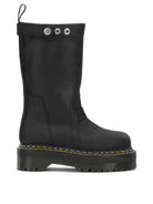 Rick Owens "Rick Owens x Dr. Martens - Quad Sole" Pull-On Ankle Boots - Black