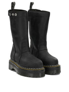 Rick Owens "Rick Owens x Dr. Martens - Quad Sole" Pull-On Ankle Boots - Black