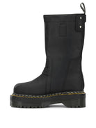 Rick Owens "Rick Owens x Dr. Martens - Quad Sole" Pull-On Ankle Boots - Black