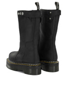 Rick Owens "Rick Owens x Dr. Martens - Quad Sole" Pull-On Ankle Boots - Black