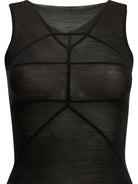 Rick Owens "Temple T" Tank Top - Black