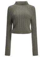Rick Owens "Con" Turtleneck Sweater - Grey