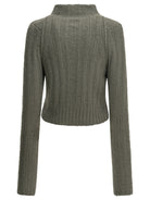 Rick Owens "Con" Turtleneck Sweater - Grey