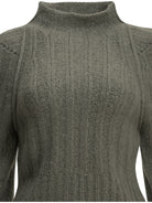 Rick Owens "Con" Turtleneck Sweater - Grey