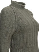Rick Owens "Con" Turtleneck Sweater - Grey