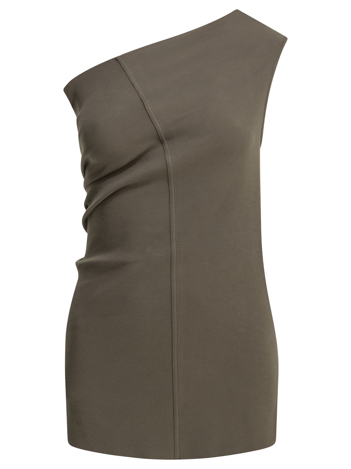 Rick Owens "Athena" One-shoulder top - Grey