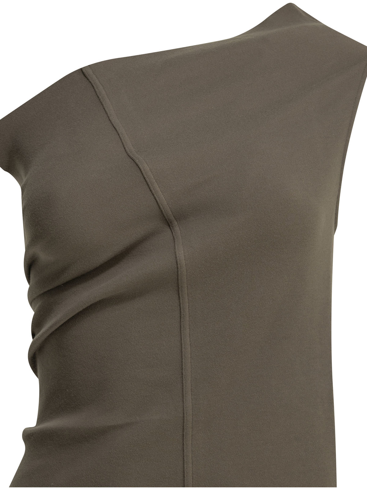 Rick Owens "Athena" One-shoulder top - Grey