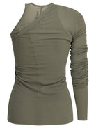 Rick Owens "Banana" One-shoulder tank top - Green