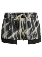 Rick Owens "Fog" Short with laces - Black
