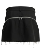 Rick Owens "Bolan Banana" Miniskirt - Black
