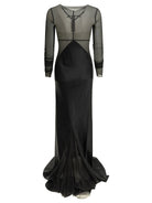 Rick Owens "Combo" Long Dress - Black