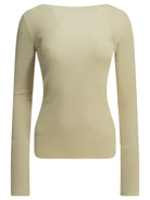 Rick Owens "Al" boat sweater - Beige
