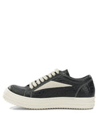 Rick Owens "Vintage Sneaks" Low-Top Sneakers - Black