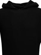 Rick Owens "Hooded Pull" Hooded Sweater - Black