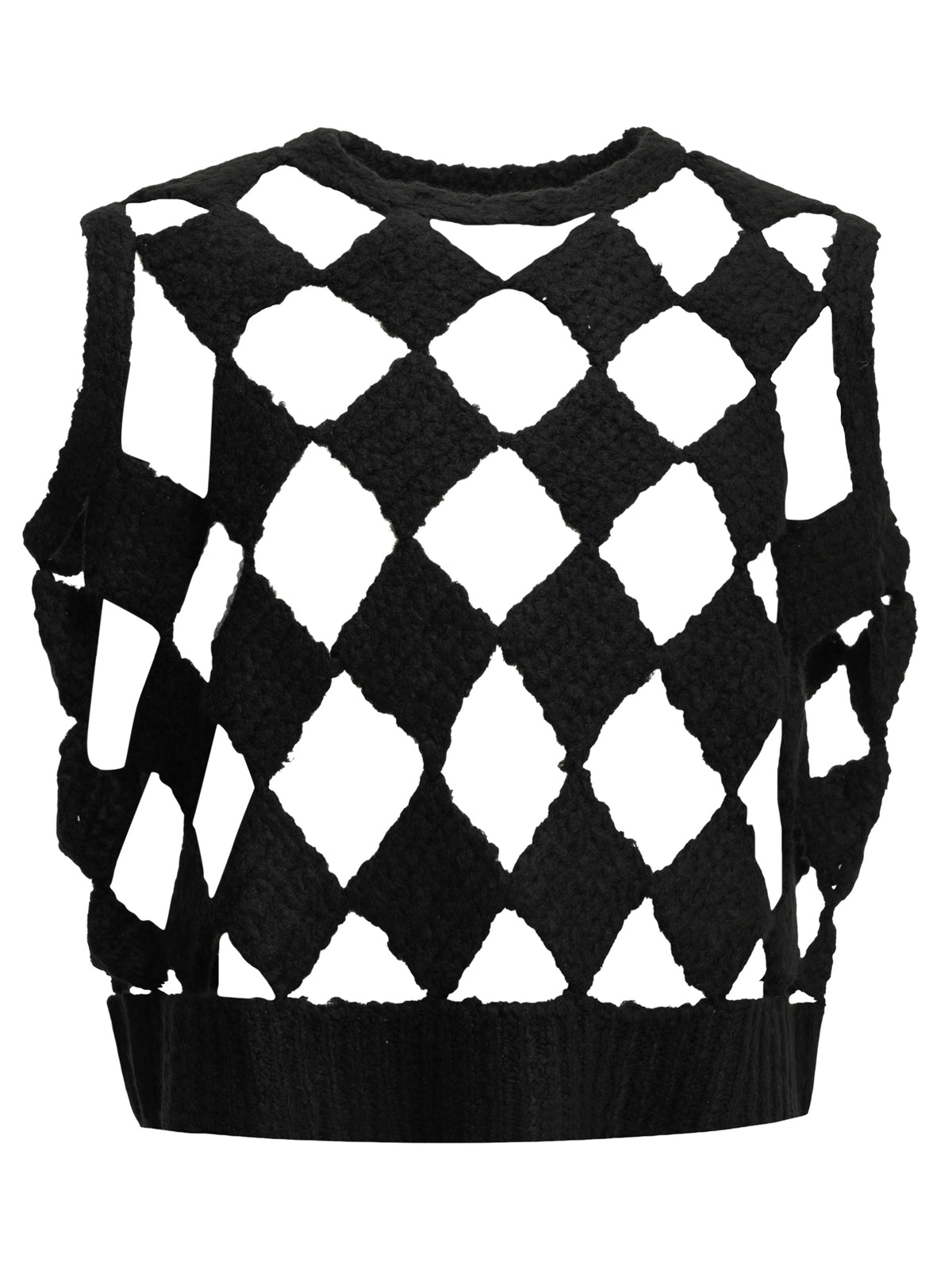 Rick Owens "Sarutanya" Vest - Black