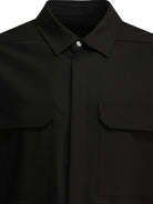 Rick Owens "Outershirt" Casual Shirt - Black