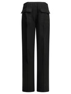 Rick Owens "Dietrch Drawstrings" Parachute Pants - Black