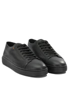 Santoni "Dumps" Low-Top Sneakers - Black