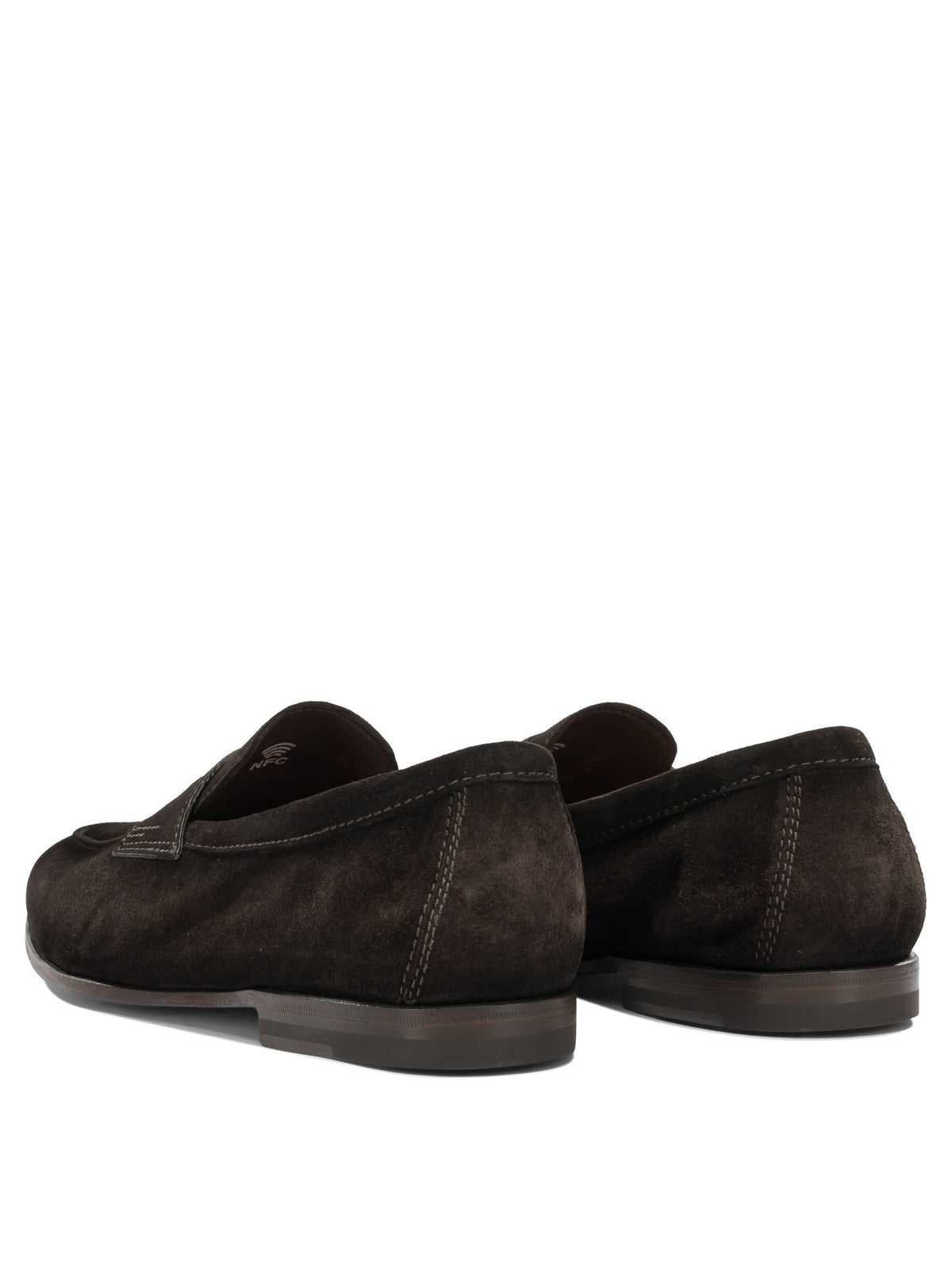 Santoni "Carlo" Loafers - Brown