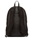 Santoni Casual suede backpack - Brown