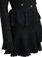 Self-Portrait Short knit dress - Blue