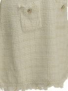 Self-Portrait Short sheath dress - White