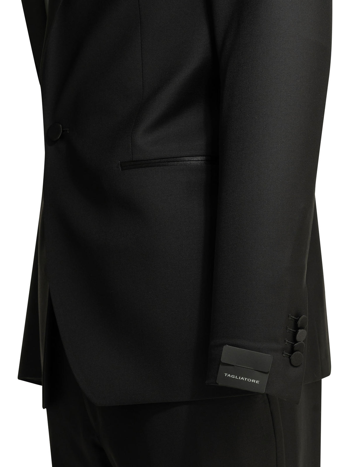 Tagliatore "Bruce" Smocking - Black