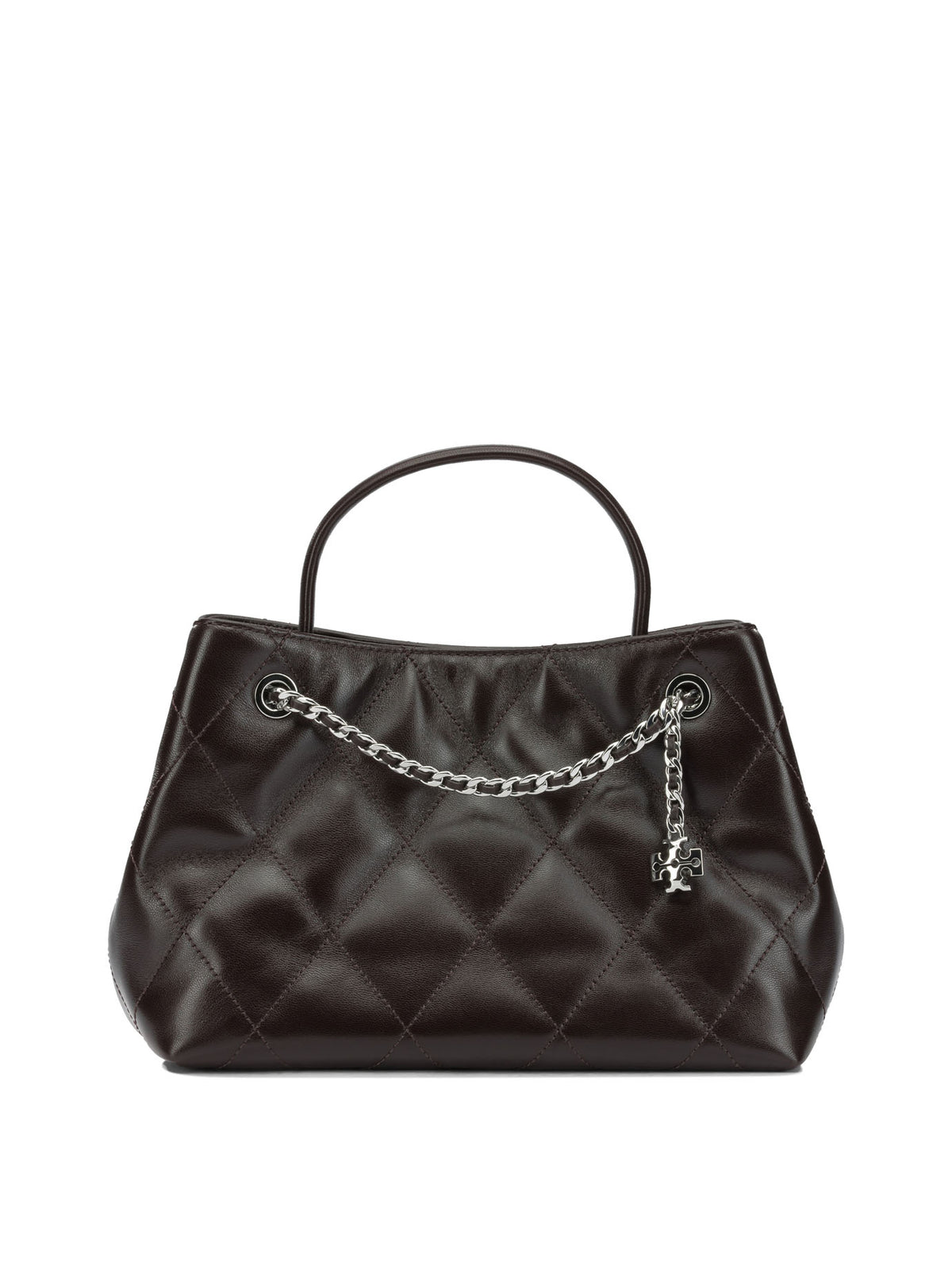 Tory Burch "Fleming" Small Handbag - Brown