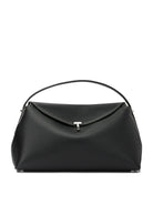 Toteme "T-Lock" Medium Hand Bag - Black