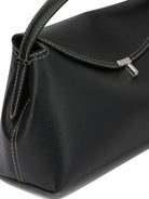 Toteme "T-Lock" Medium Hand Bag - Black