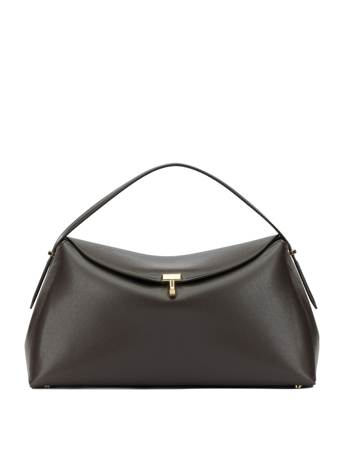 Toteme "T-lock" Medium Handbag - Brown