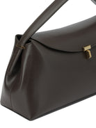 Toteme "T-lock" Medium Handbag - Brown