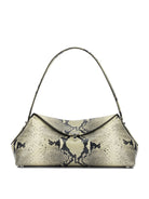 Toteme "T-lock" Medium Shoulder Bag - Beige