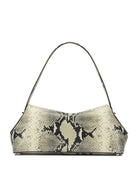 Toteme "T-lock" Medium Shoulder Bag - Beige