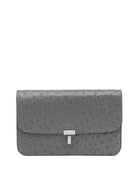 Toteme "T-lock" Small Shoulder Bag - Grey