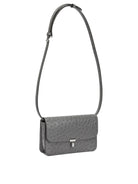 Toteme "T-lock" Small Shoulder Bag - Grey