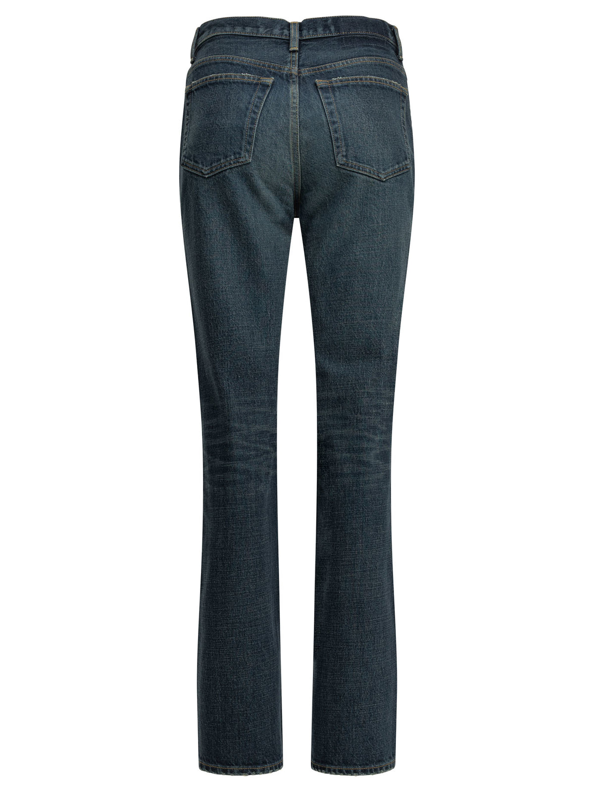 Toteme "Classic" Straight-Leg Jeans - Blue