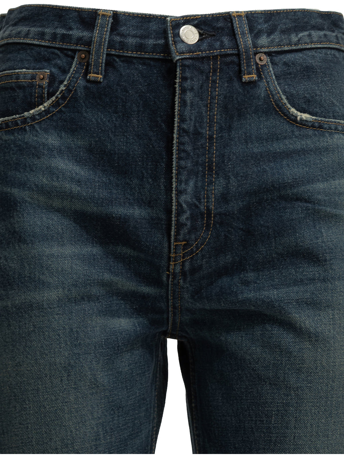 Toteme "Classic" Straight-Leg Jeans - Blue