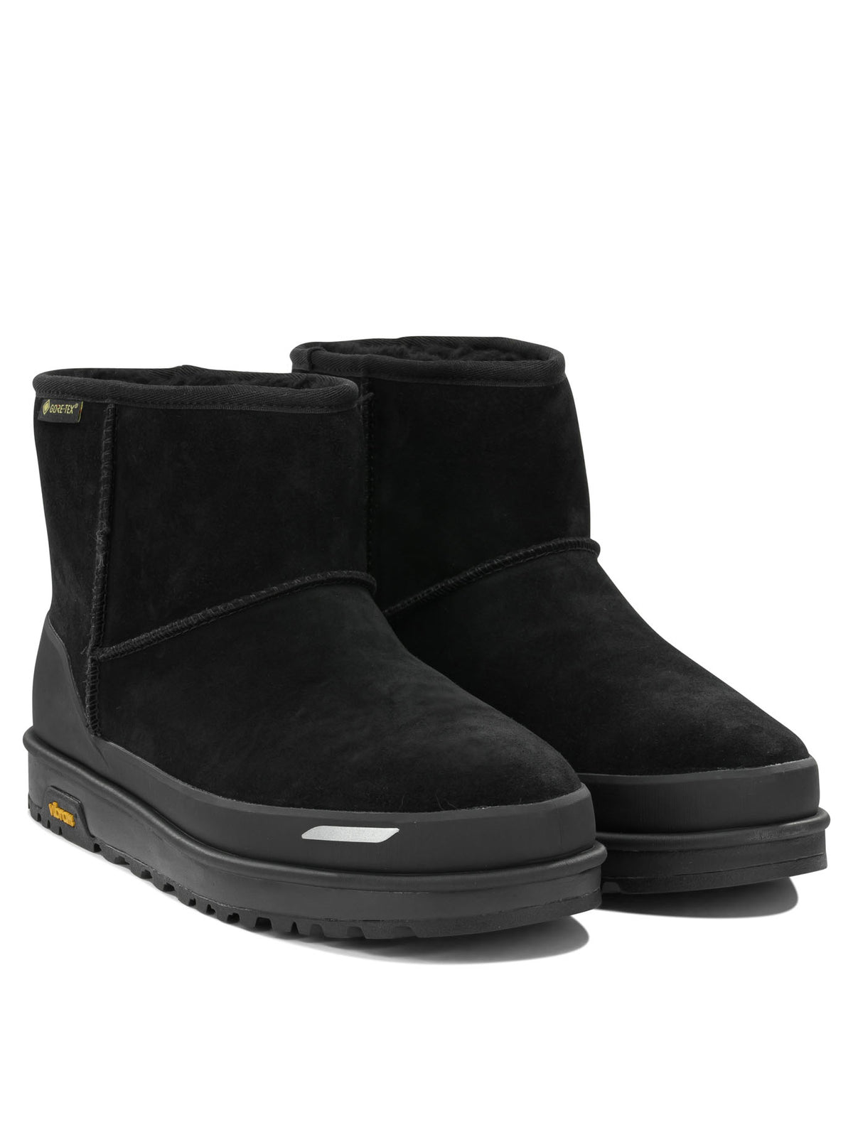 UGG "Classic Mini Guard GTX" Pull-On Ankle Boots - Black