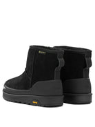 UGG "Classic Mini Guard GTX" Pull-On Ankle Boots - Black