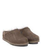 UGG "Otzo Hair" Clogs - Brown