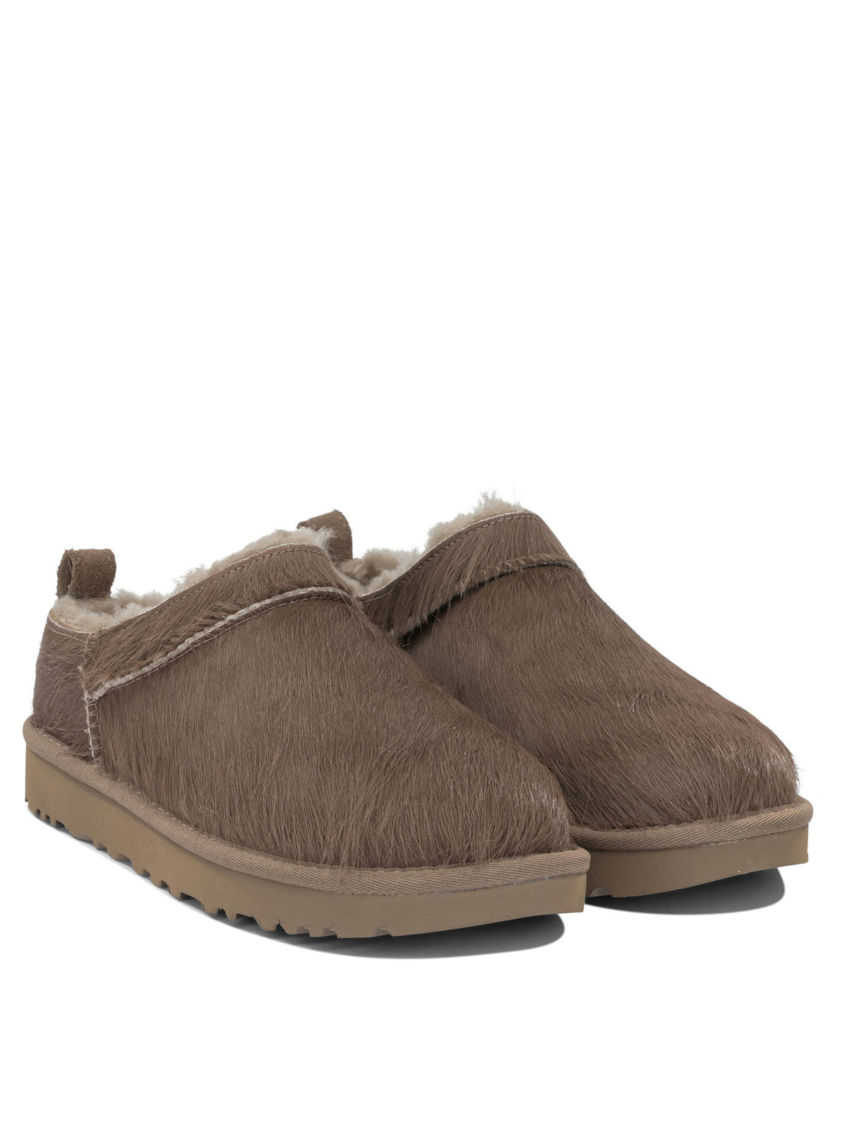 UGG "Micro" Pull-On Ankle Boots - Brown