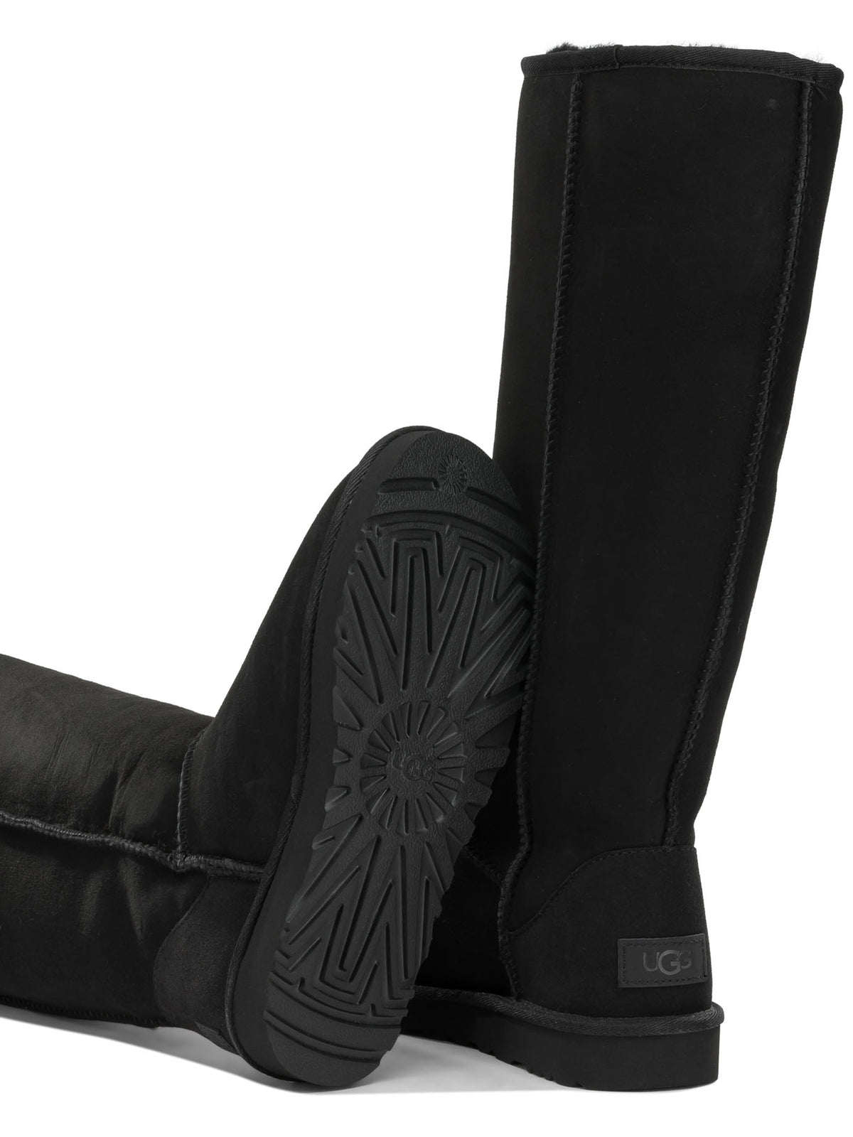 UGG "Classic Ultra Tall" Knee-High Boots - Black