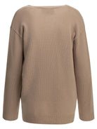 Valentino V-neck cashmere sweater - Beige