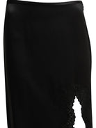 Valentino Long skirt with ruffles - Black