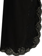 Valentino Long skirt with ruffles - Black