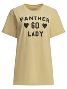 Valentino "Panther Lady" Crew-neck T-shirt - Beige