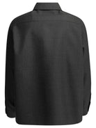 Valentino "VLogo" Overshirt Jacket - Grey